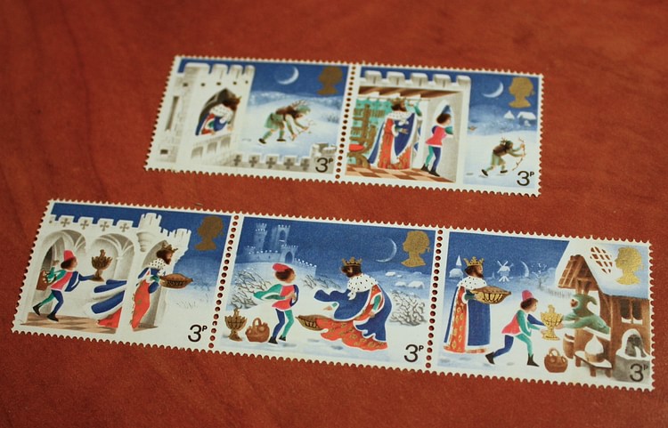 Good King Wenceslas Stamps