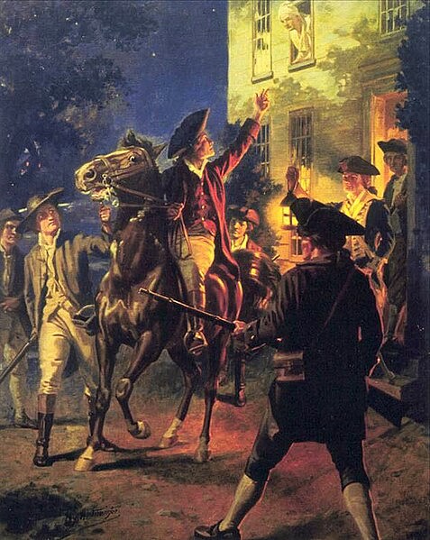 Paul Revere Wakes the Town of Lexington