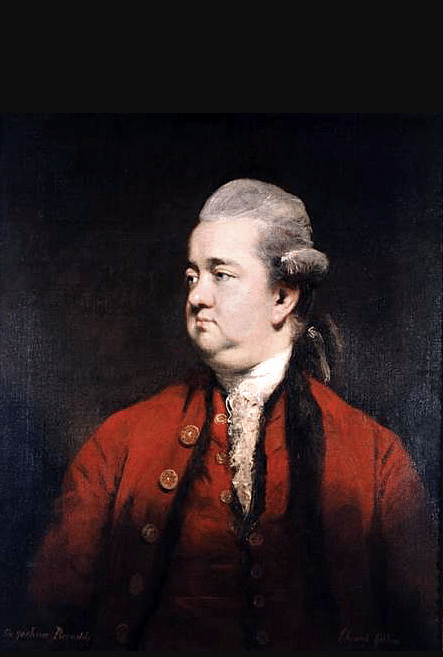 Edward Gibbon by Reynolds