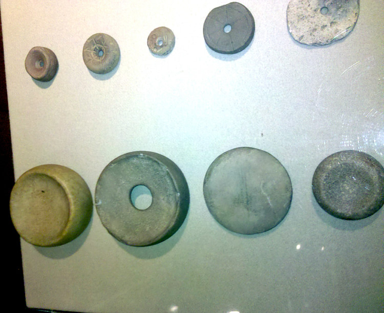 Discoidal Stones Used to Play the Game of Chunkey