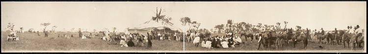 A Cheyenne Sun Dance Gathering c. 1909