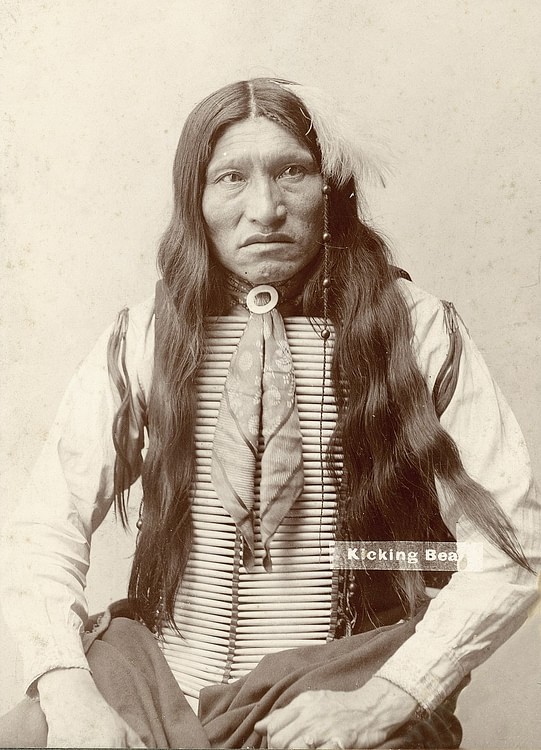 Chief Kicking Bear of the Oglala Lakota Sioux Nation