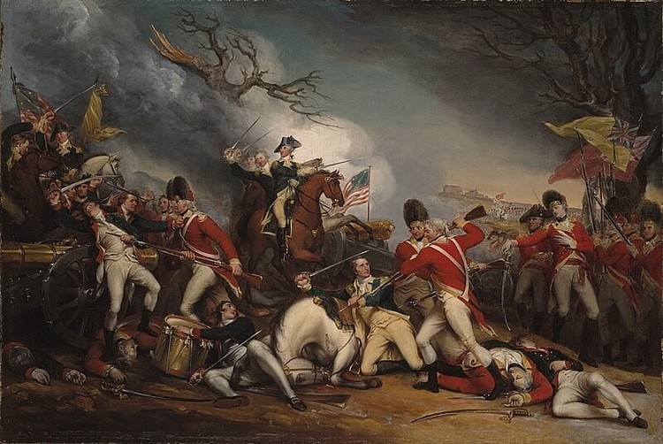 Death of General Mercer at the Battle of Princeton