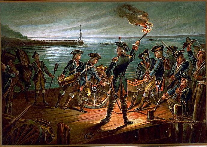 Continental Army Retreats From Long Island