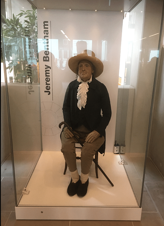 Jeremy Bentham Embalmed