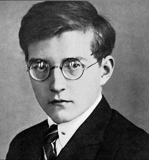 Dmitri Shostakovich, 1925.