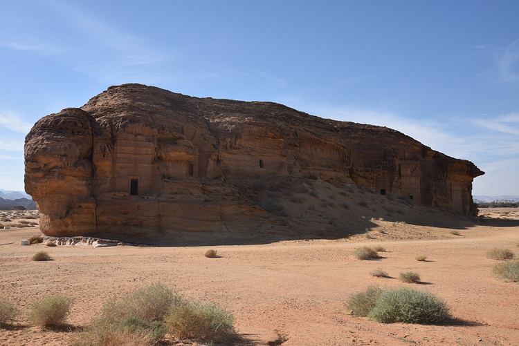 Jabal al-Ahmar Necropolis in Hegra