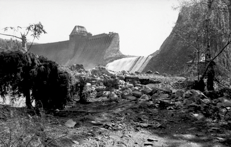 Destroyed Möhne Dam