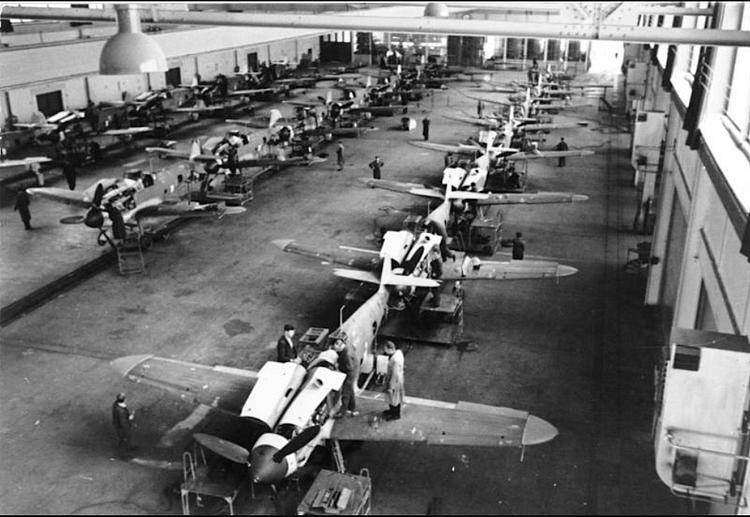 Messerschmitt Bf 109 Factory