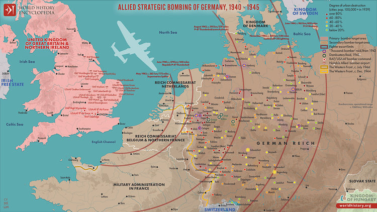 Bining Germany The Bombing of Berlin - World History Encyclopedia