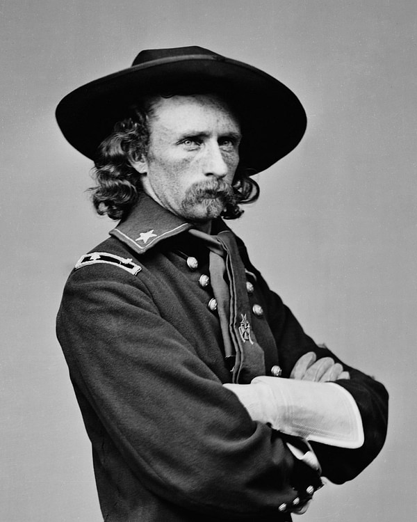 Brevet Major General George Armstrong Custer c. 1865