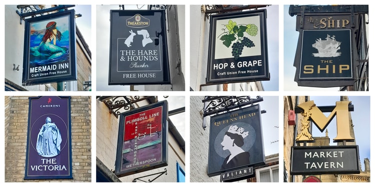 Text Pub Sign The Origins of British Pub Names - World History Encyclopedia