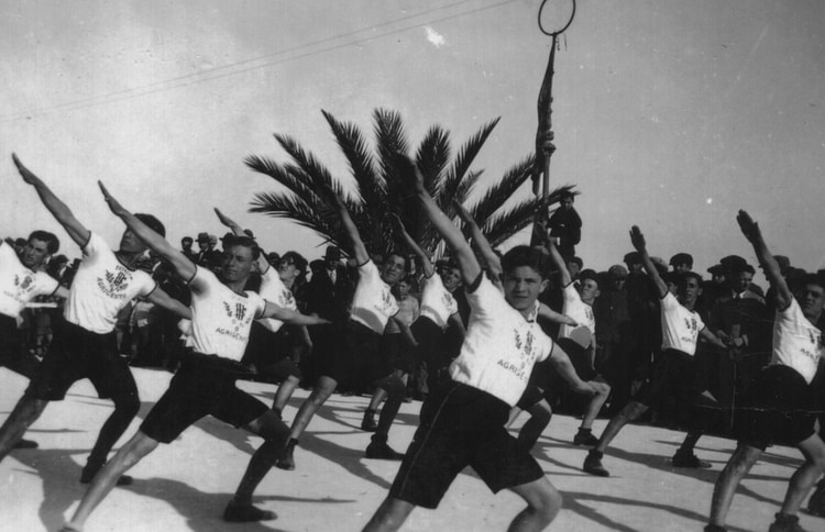 Balilla Gymnastic Show Performed by a Group of Balilla - World History Encyclopedia