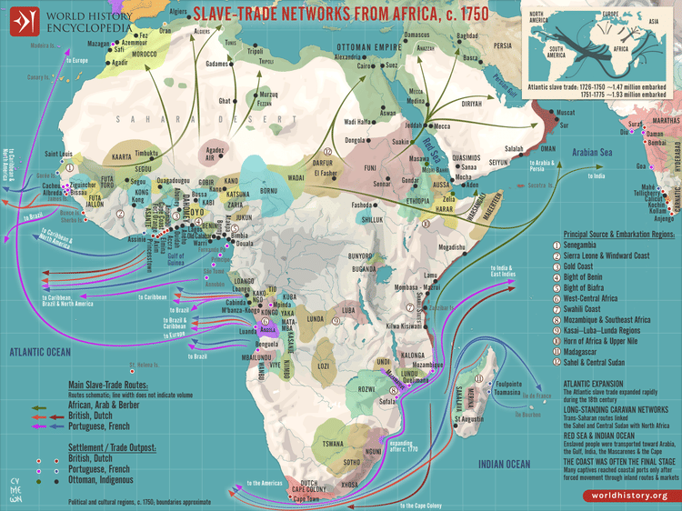 Slave Rations The African Slave Trade, c. 1750 - World History Encyclopedia