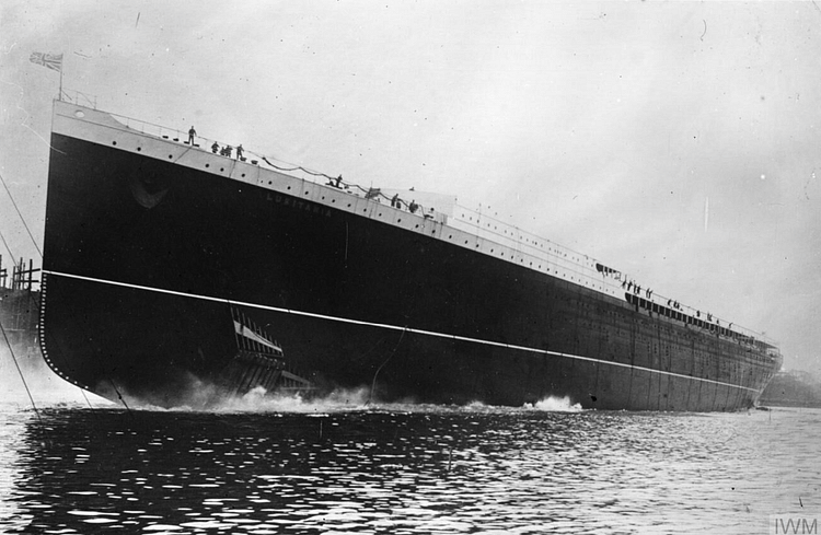 Luanch of the Lusitania