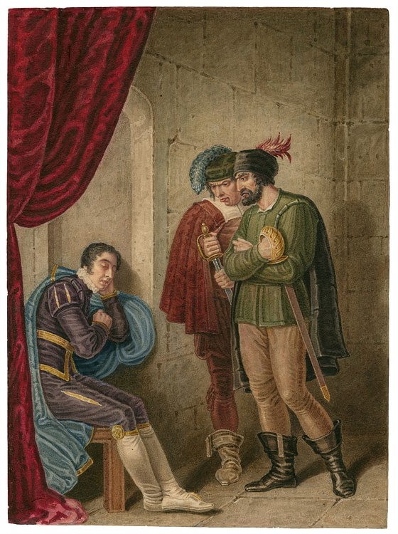 The Two Murderers Plot to Kill Clarence