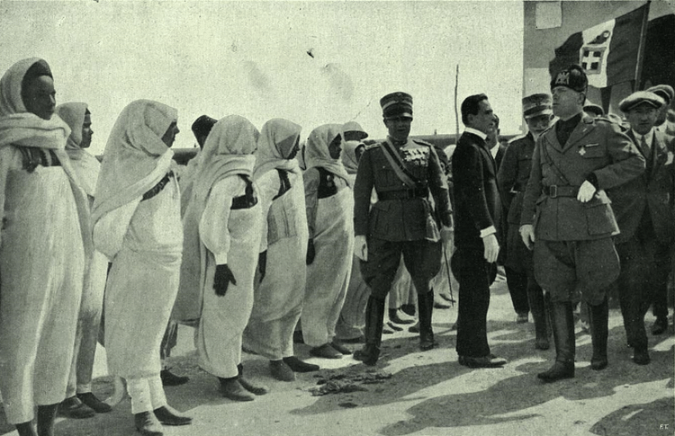Benito Mussolini's Visit to Libya in 1926