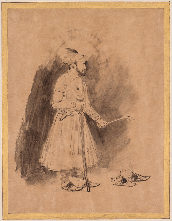 Portrait of Shah Jahan