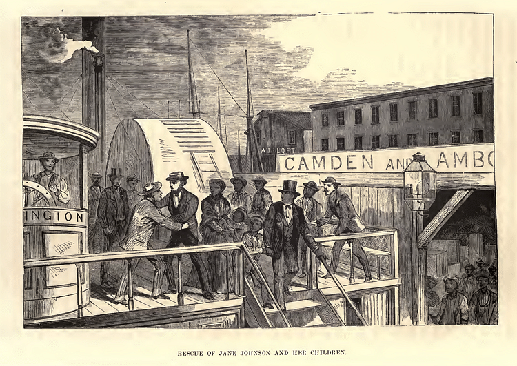 Rescue of Jane Johnson, 1855
