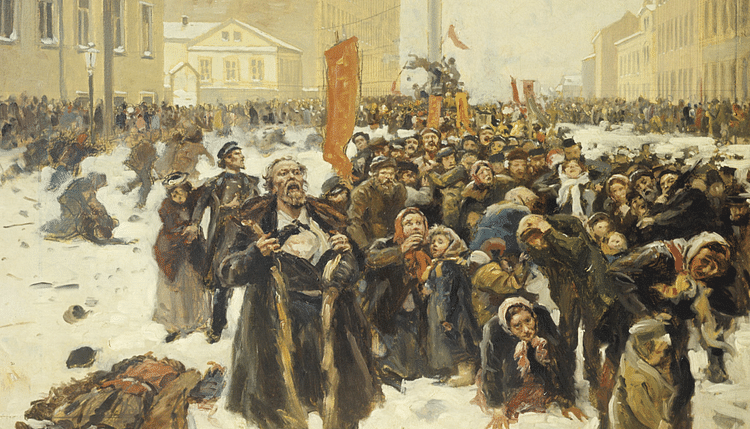 Bloody Sunday by Makovsky