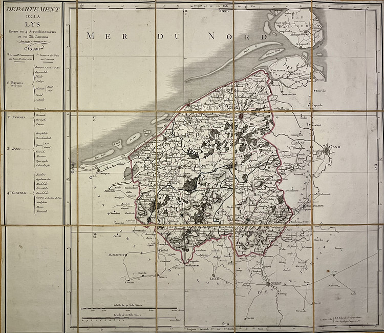 Map of the Lys Department