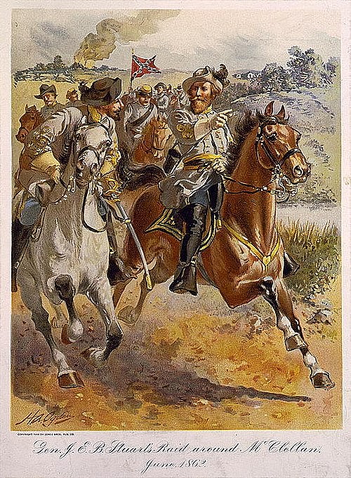 J. E. B. Stuart's Ride Around McClellan, June 1862