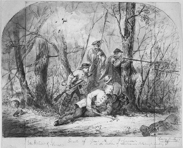 Death of Albert Sidney Johnston