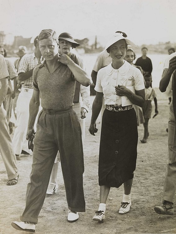King Edward VIII and Wallis Simpson on Holiday in Yugoslavia