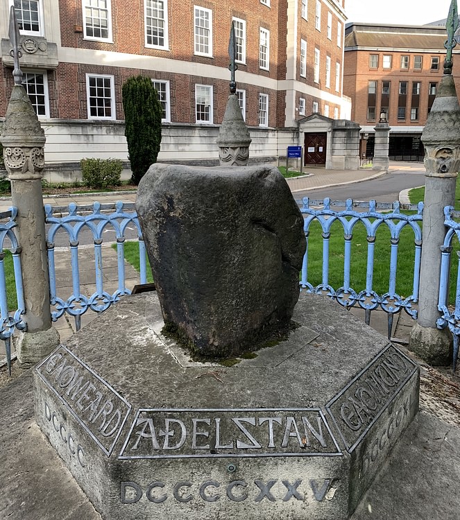 The Coronation Stone at Kingston-upon-Thames