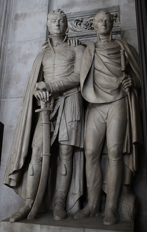 British Generals Pakenham and Gibbs