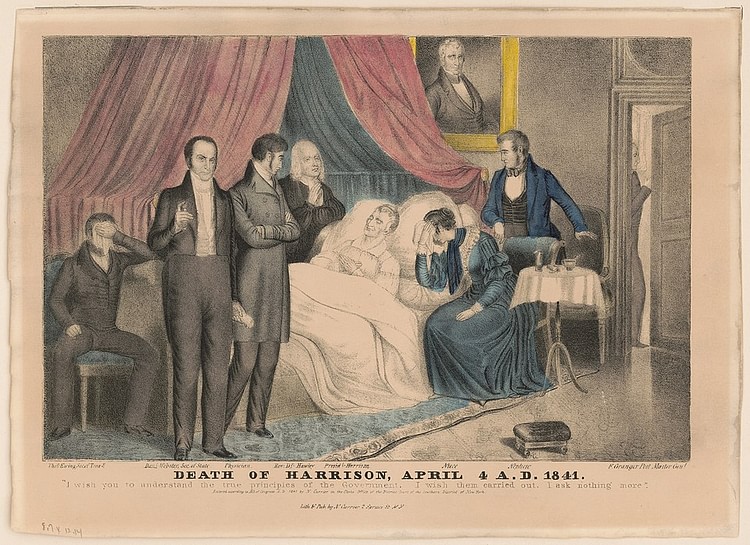 Death of William Henry Harrison