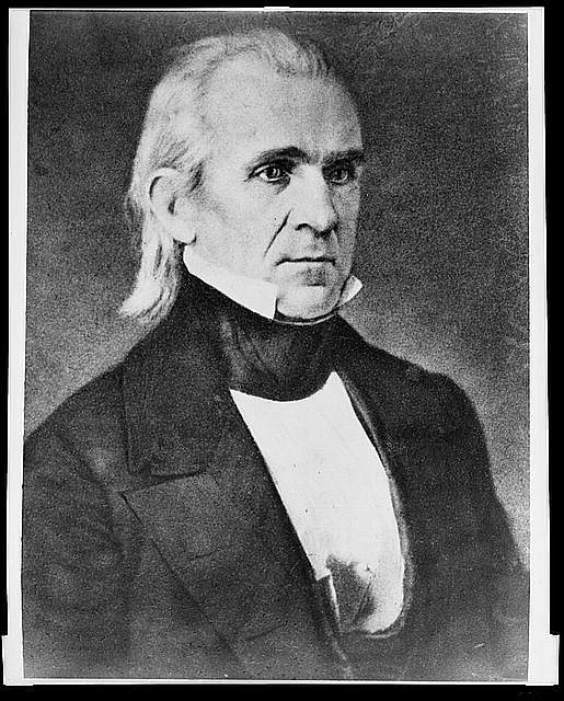 James K. Polk, 1849