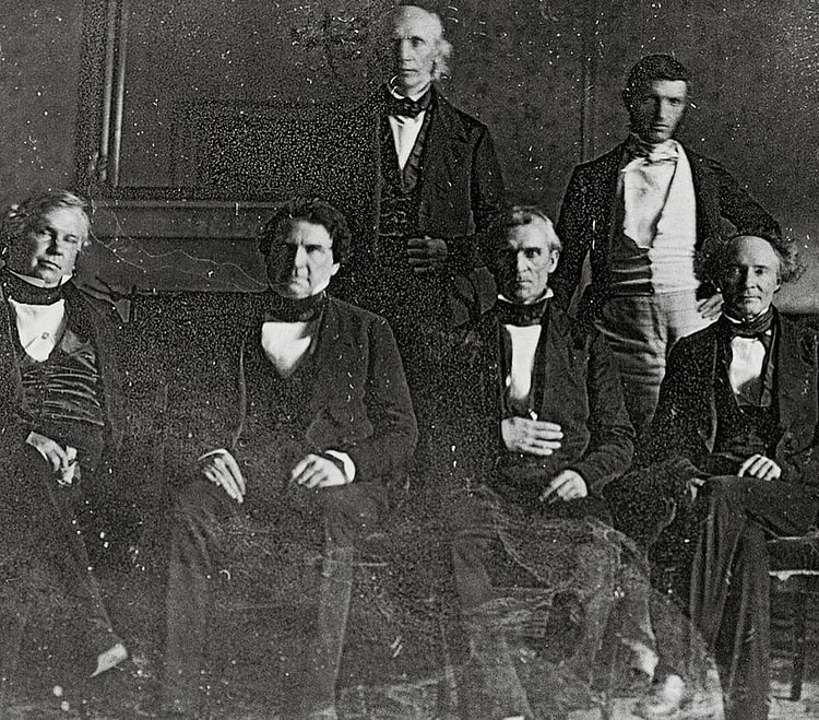President Polk and his Cabinet, 1846