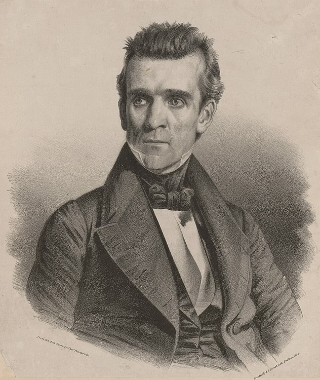 James Polk as Speaker of the House of Representatives