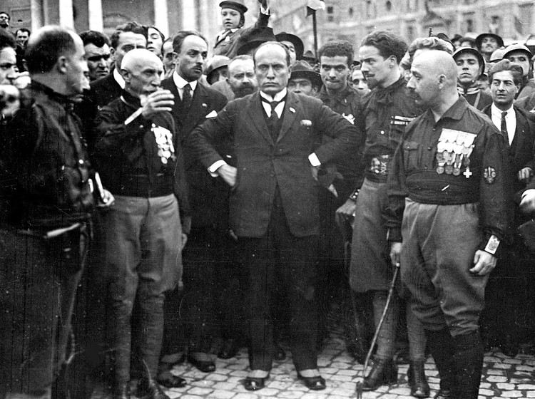 Mussolini & His Blackshirts, 1922