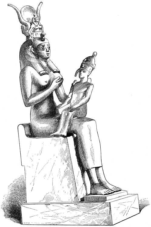 Isis Nursing Horus