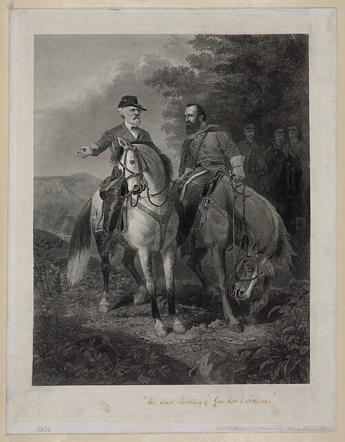 The Last Meeting Between Lee and Jackson