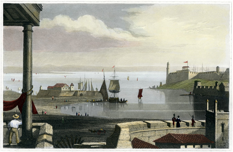 Havana Harbor Entrance, 1841