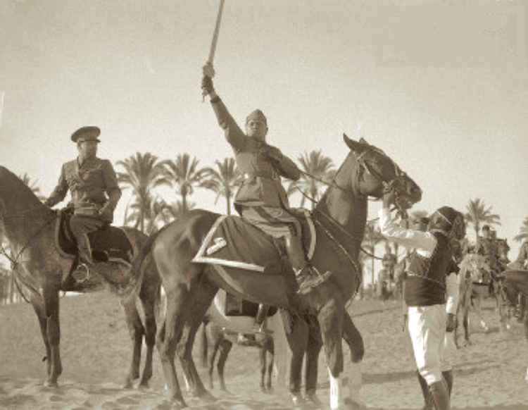 Mussolini Draws the Sword of Islam