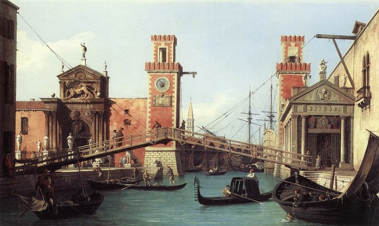 Entrance of the Venetian Arsenal