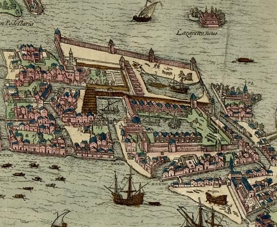 Map of Venetian Arsenal