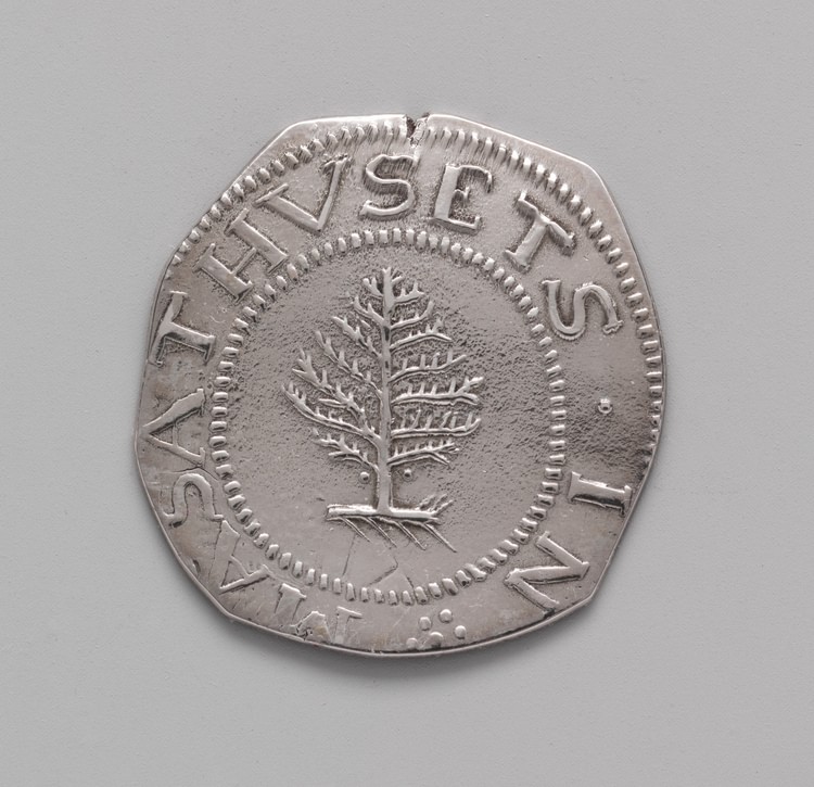 Silver Shilling From the Massachusetts Bay Colony