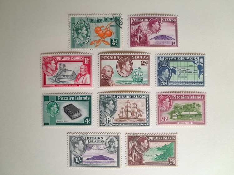 Mutiny on the Bounty Postage Stamps