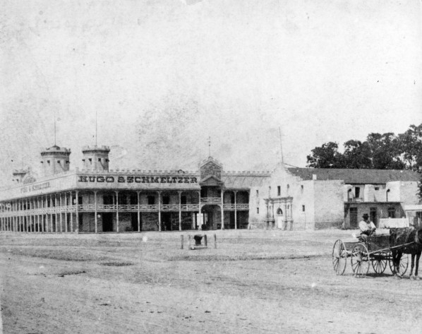 Hugo & Schmeltzer Building on the Alamo Site