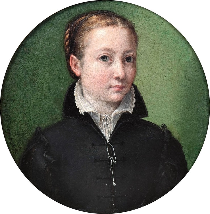Self-Portrait by Sofonisba