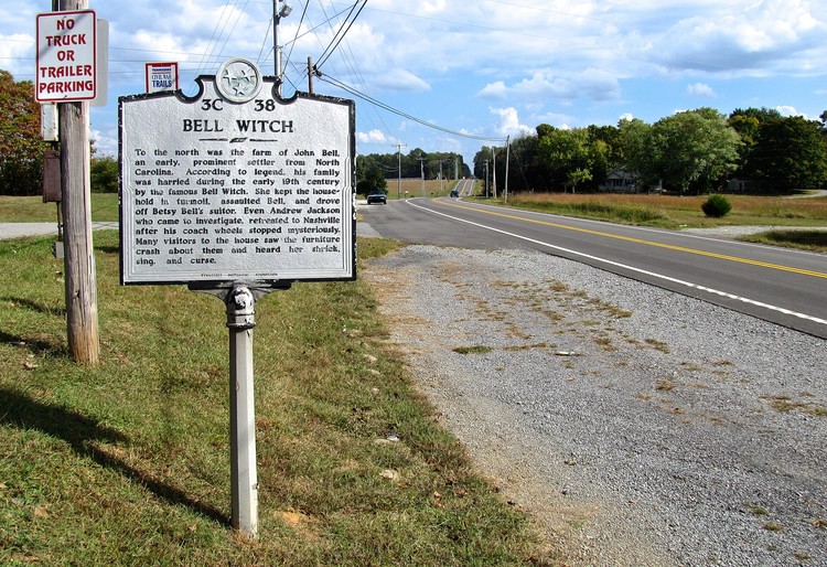 Bell Witch Marker, Adams Tennessee