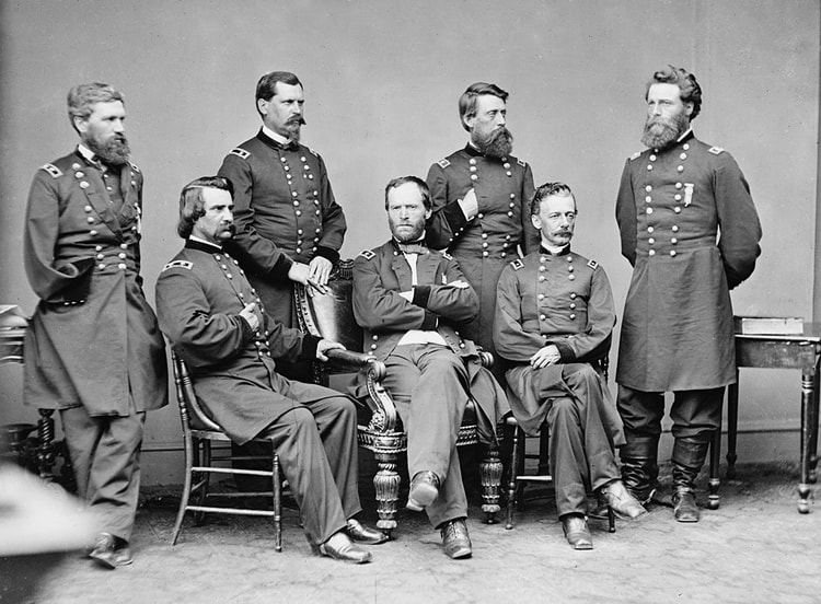 General Sherman and His Staff