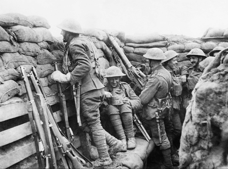 British Trench, WWI