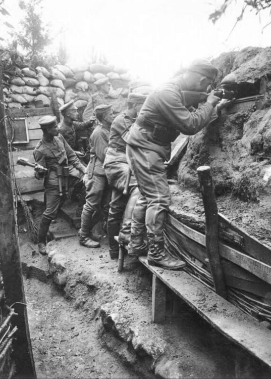 German Trench, WWI