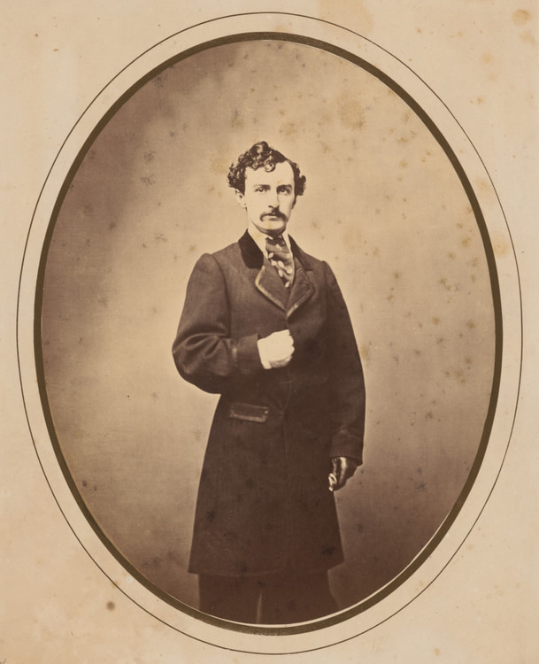 John Wilkes Booth, c. 1862